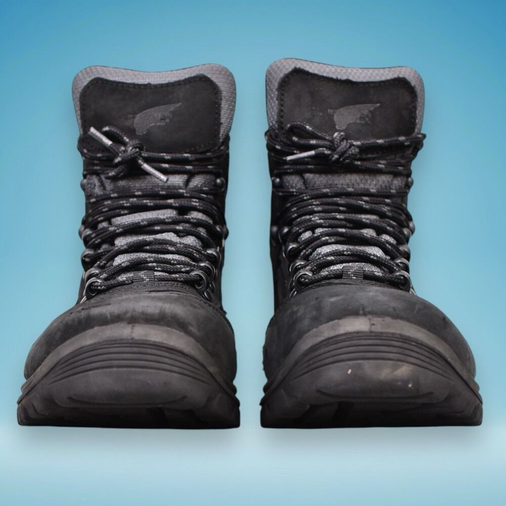 Red Wing Tradeswoman 2345 Women’s Safety Toe EH Waterproof 9.5 Black - Picture 4 of 9